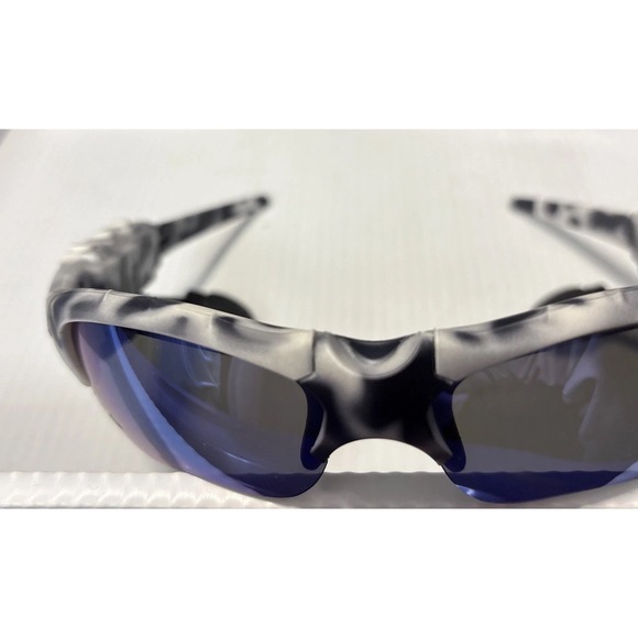 Smart Bluetooth Sunglasses Unisex White Camo Flip Up Frameless - Brand New W/Box - Picture 2 of 6